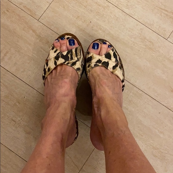 Animal print Jimmy Choo wedges size 39 - Picture 6 of 10